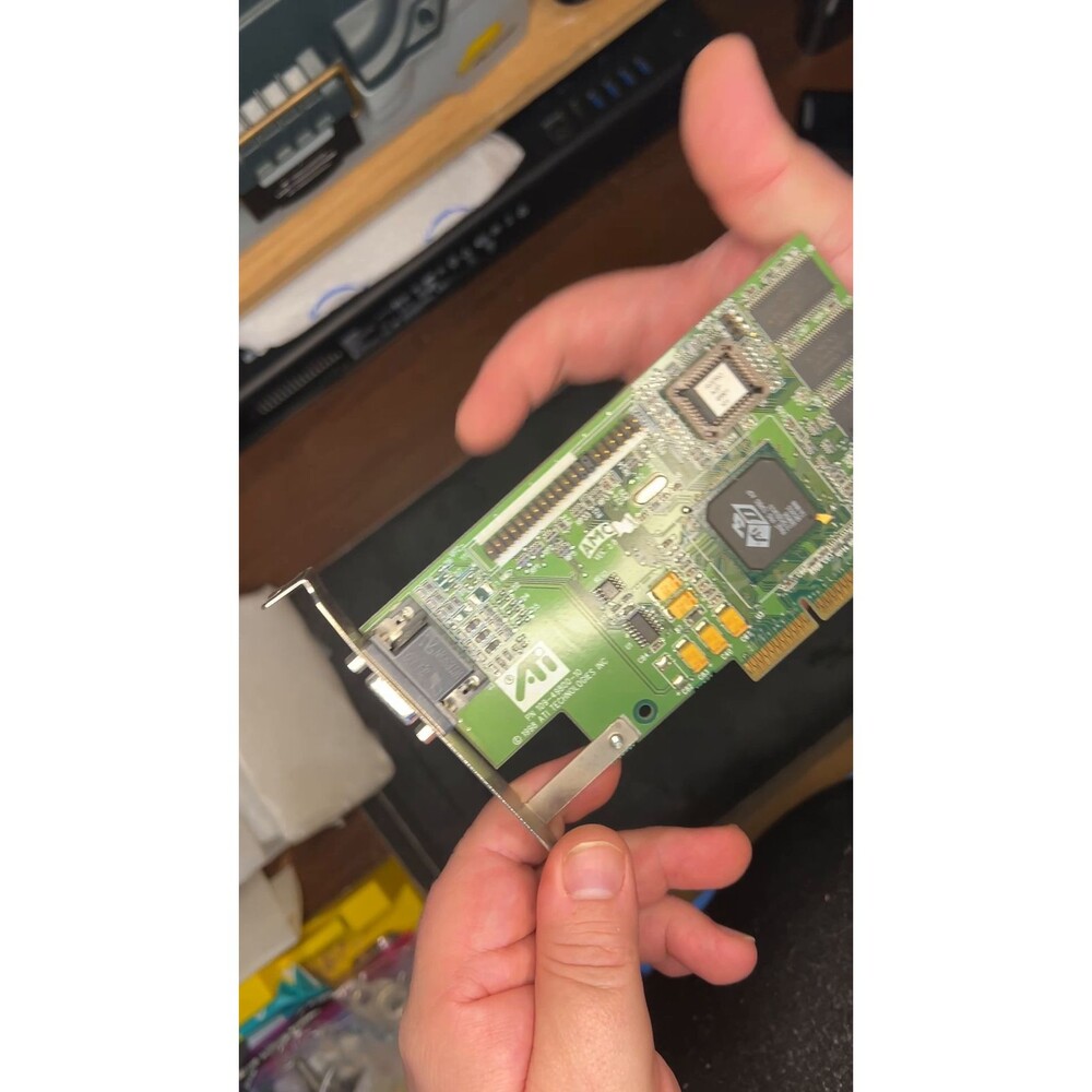 ATI Rage Pro Turbo 8MB AGP Vintage Video Card